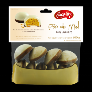Pão de Mel Dois Amores 100g